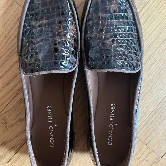 Donald Pliner Women’s Crocco Loafer, Size 8 - Picture 2 of 9